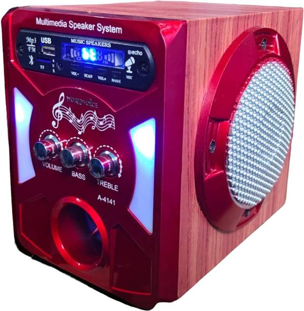 world voice WV-4141SPK BT MINI Home Theater/ECHO MIC SYSTEM Woofer BT/FM/MP3/USB/SD-Card/AUX 60 W Bluetooth Speaker