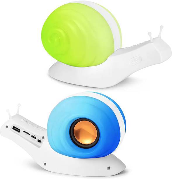 Rakshiva Enterprises JZ-555 Hot Selling Creative Woofer Snail BT Speaker 10 W Bluetooth Speaker