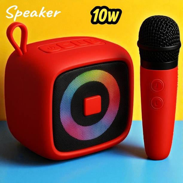 Nilesawar X166 Portable Bluetooth Speaker with Mic & RGB Lights 10 W Bluetooth Speaker