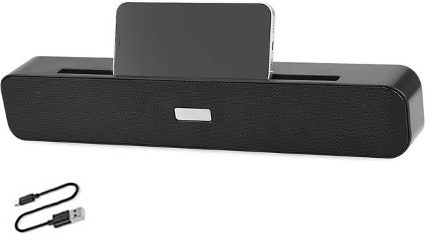 RZW Bluetooth Soundbar with 2200 mAh Battery | 2X Bass | Up to 19 hrs of Playback 16 W Bluetooth Speaker