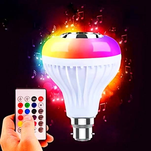 Clairbell Bluetooth Speaker Light Bulb for Music and Colorful Atmosphere Home Theater 71 12 W Bluetooth Speaker