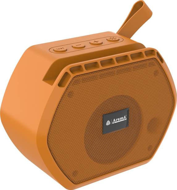 Aroma Bravo 5W Upto 4 Hrs Music time*,Dynamic Thunder Sound,Dynamic Drivers Heavy Bass 5 W Bluetooth Speaker