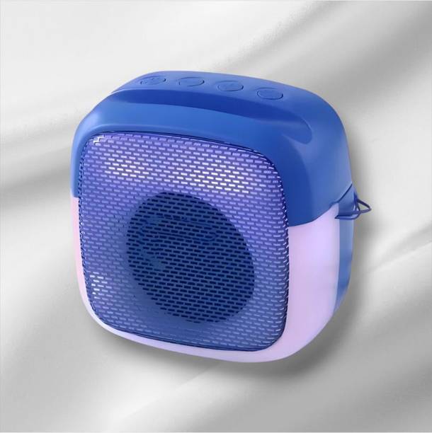 WauroNix Portable Bluetooth Speaker Super Thunder Boom with Dancing Disco LED Speaker_JU 5 W Bluetooth Speaker