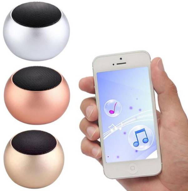 GUGGU ANK_866A_M3 BLUETOOTH SPEAKER ROUND STEEL BODY SPEAKER WITH HIGH BASS SOUND 48 W Bluetooth Speaker