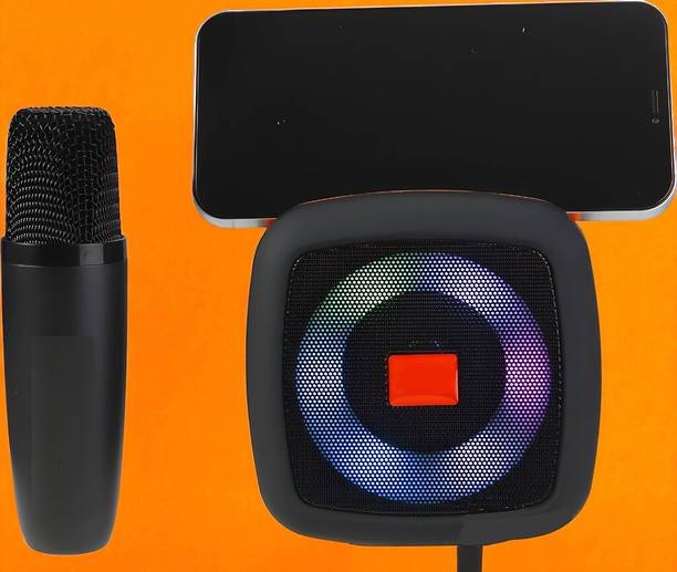 3BAAN X262 Karaoke Mic with Speaker – Bluetooth 5.0, Loud Bass, Rechargeable 5 W Bluetooth Speaker