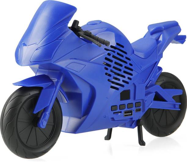 Myshatech F8 Bluetooth Speaker Dynamic Thunder Sound 1200mAh,Sports Bike Design 5 W Bluetooth Speaker