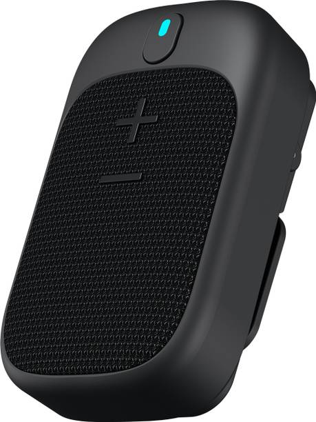 Portronics Talk 4 2W Wearable Bluetooth Speaker With inBuilt Mic,Spring Clip,Easy Control 2 W Bluetooth Speaker