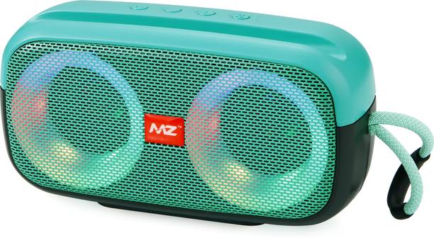 MZ (PORTABLE BLUETOOTH SPEAKER) Dynamic Thunder Sound With RGB Lights 10 W Bluetooth Speaker