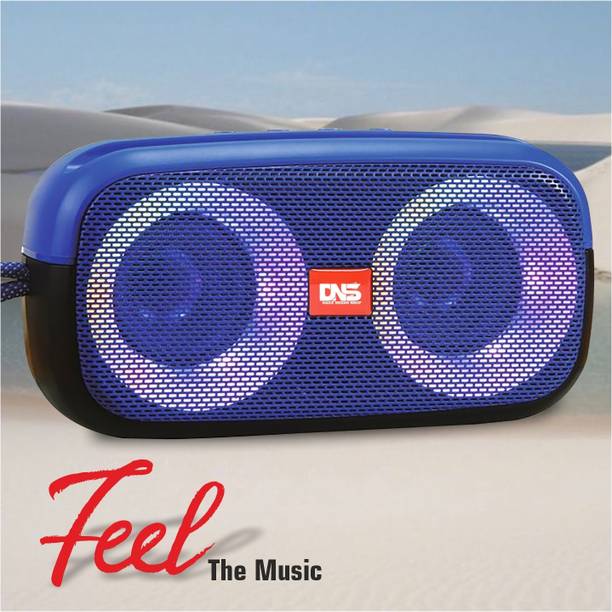 Daily Needs Shop Bluetooth Super Bass Subwoofer Portable Wireless Rechargeable With RGB Light 10 W Bluetooth Speaker