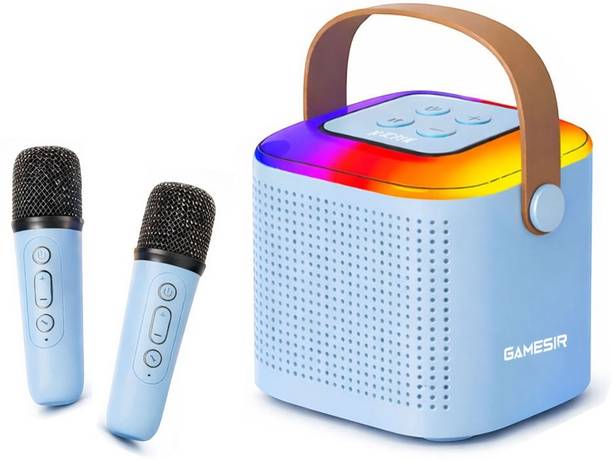 GameSir Wireless Bluetooth Party Speaker, Loud Bass, RGB LED, Portable Outdoor 10 W Bluetooth Speaker