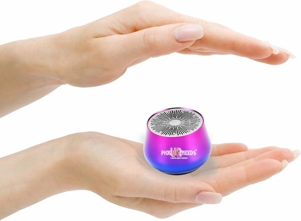 Pick Ur Needs Mini Compact Best HD Sound Speaker Calling Function / TF Card Support Metal Body 8 W Bluetooth Speaker
