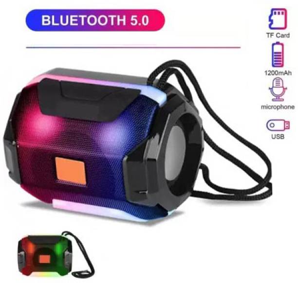 CIHYARD 20W WS-01|3D Sound| Splashproof| Water Resistant| Bluetooth Speaker |Led Colour Changing Lights | Mini Home Theatre| Trolley Speaker AUX Supported| Wireless Speaker | Mini Speakers | Party Speakers | Dj Speakers | Mini Soundbar 10 W Bluetooth Speaker