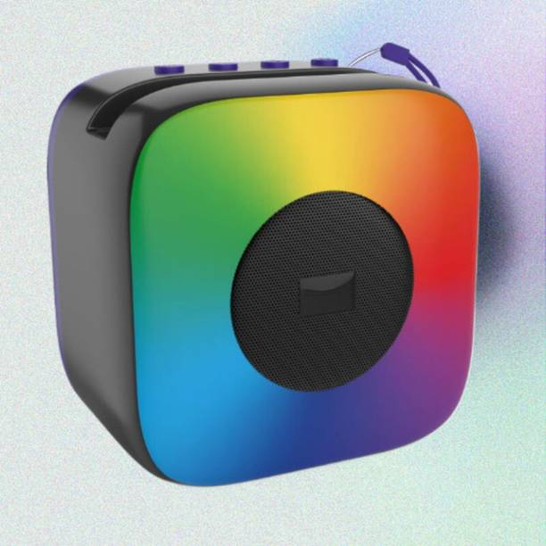 YAROH H60_Sonic Bluetooth Speaker: Hi-fi Stereo with 8H Playback & RGB Lights 5 W Bluetooth Speaker