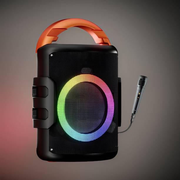 Clairbell 48v_Champ Mini Trolley Speaker: 6hr Playback, 2000mAh Battery, 20W Bluetooth 10 W Bluetooth Speaker