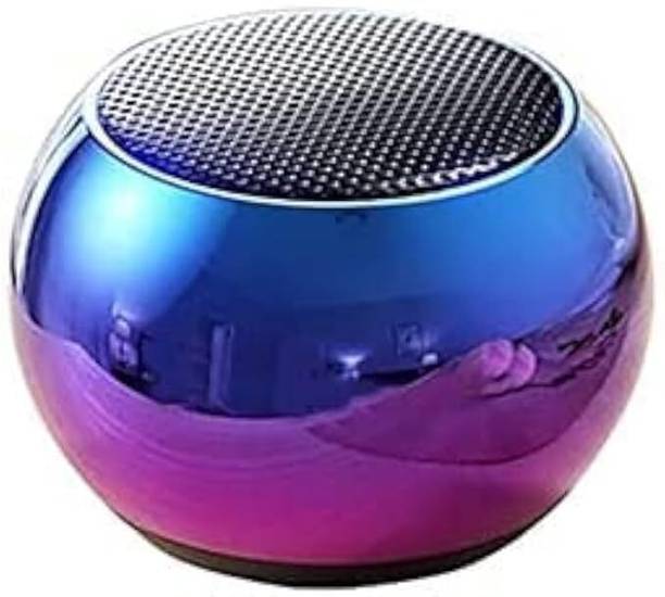 dlajh Mini Bluetooth Speaker with 4D Sound Powerful Audio, RGB Design 10 W Bluetooth Speaker