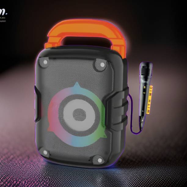 GUGGU 11v_Champ Mini Trolley Speaker: 6hr Playback, 2000mAh Battery, 20W Bluetooth 10 W Bluetooth Speaker
