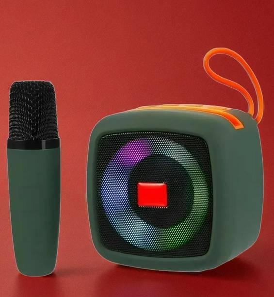 Nilesawar X261 (PORTABLE BLUETOOTH SPEAKER) Dynamic Thunder Sound Wireless Mic RGB Light 5 W Bluetooth Speaker
