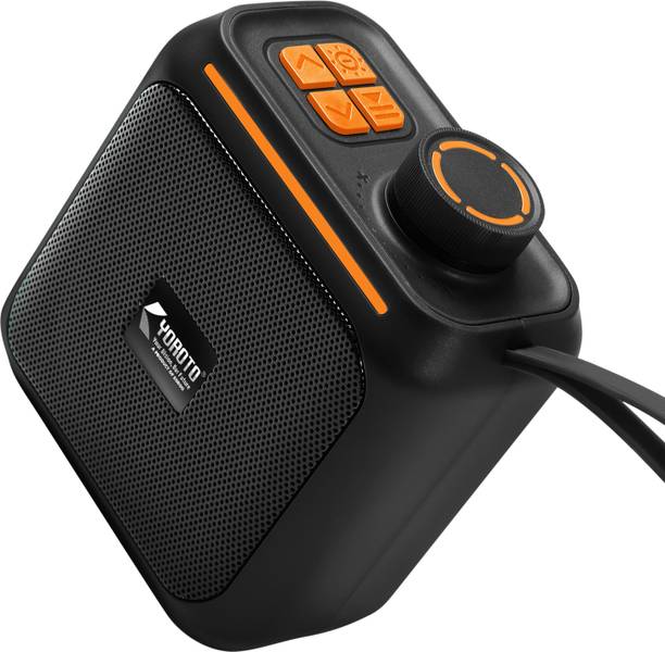 YOROTO Wireless Speaker with HD Stereo Audio & Deep Bass Performance 12 W Bluetooth Speaker