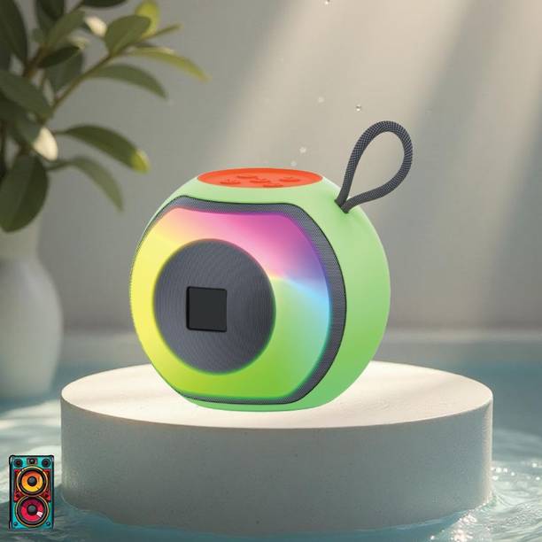 GUGGU Pearl (PORTABLE BLUETOOTH SPEAKER) Deep Bass Sound With Long Battery LifeO358 12 W Bluetooth Speaker