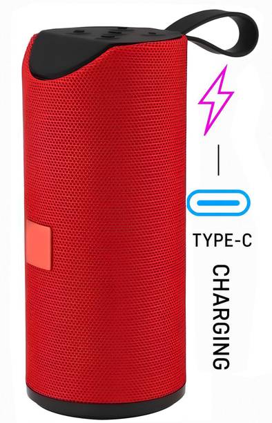 F FERONS T-113 PRO TYPE-C CHARGING WIRELESS PORTABLE MINI DJ RECHARGEABLE TRAVEL 9 W Bluetooth Speaker