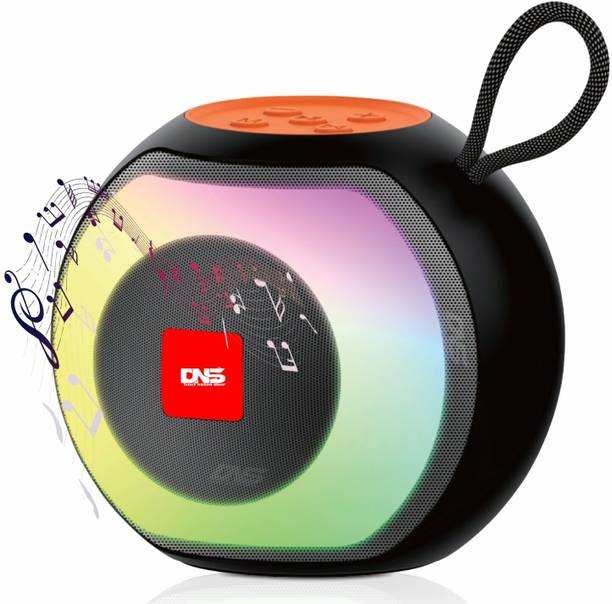 Daily Needs Shop Rechargeable Boom Bass Wireless Speakers- RGB LED,1200mAh, 4Hrs Playtime, USB/FM 5 W Bluetooth Speaker
