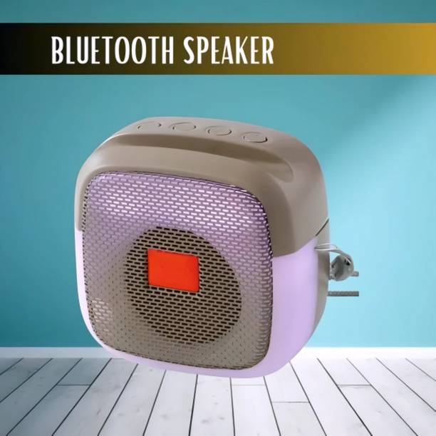 URBANHUDA Portable Bluetooth Boombox Vibrant Audio with Pulsing Party Lights_TZ 5 W Bluetooth Speaker