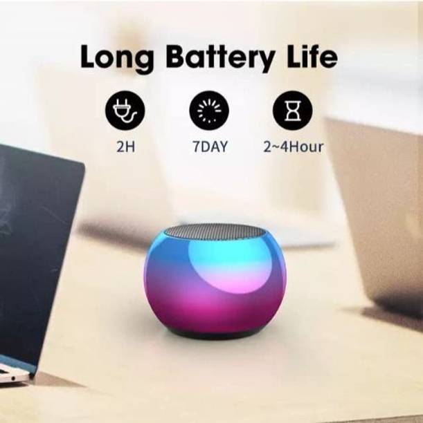 usu M3 PLUS WIRELESS SMALL BLUETOOTH SPEAKER WITH BIG SOUND METAL SHINE BODY L88 48 W Bluetooth Speaker