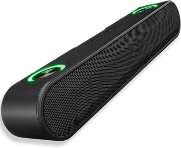 MSNR Loud & Clear 20W Soundbar with RGB Ring Light Ba...