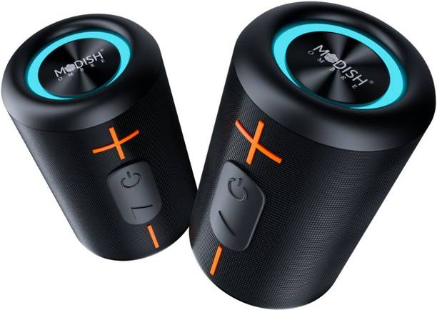 ModishOmbre Duo Blast 30W Bluetooth Speaker | Dual 15W | 2.0 DSP | 10H | IPX5 | TWS 30 W Bluetooth Speaker