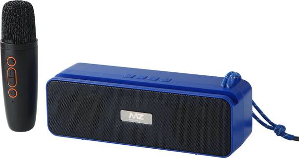 MZ M204 (PORTABLE KARAOKE SPEAKER) Dynamic Sound & High Bass with MIC, 1800mAh 10 W Bluetooth Speaker