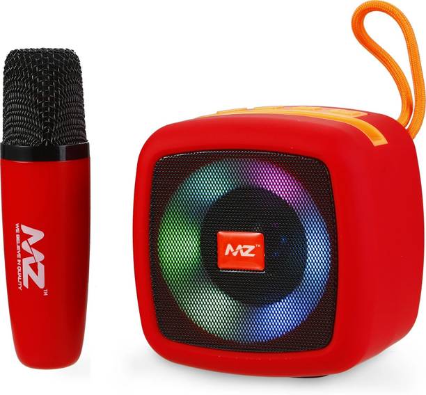 MZ S660 BLUETOOTH PORTABLE SPEAKER Thunder Dynamic Sound Wireless Mic RGB Light 5 W Bluetooth Speaker