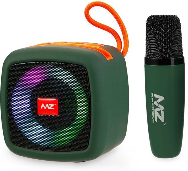 MZ S660 BLUETOOTH PORTABLE SPEAKER Thunder Dynamic Sound Wireless Mic RGB Light 5 W Bluetooth Speaker