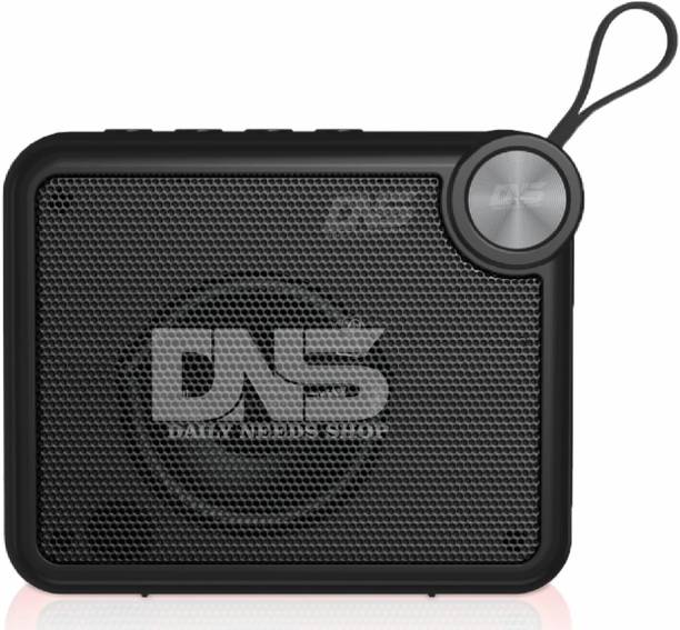 Daily Needs Shop Rechargeable Wireless Speaker With RGB LED Light, 4H Playtime, 1200mAh, TF/USB 5 W Bluetooth Speaker