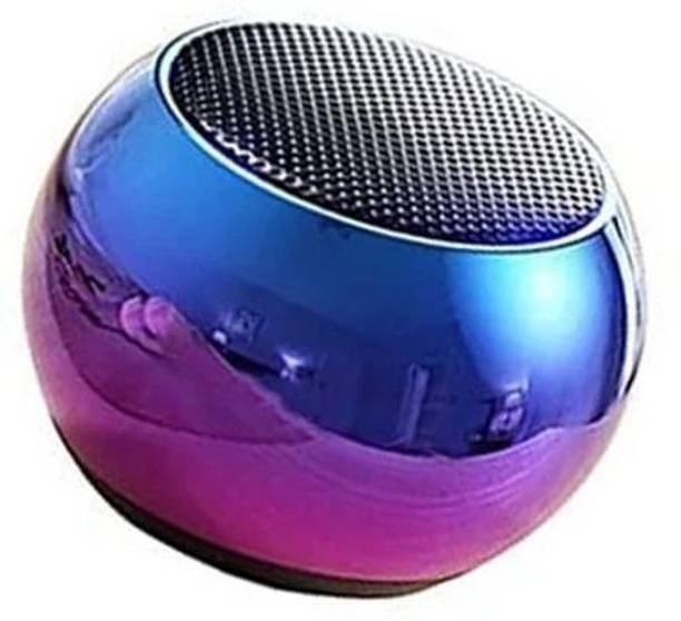 XSOUND 4 Colorful Wireless Mini Electroplating Round Steel Speaker_1 10 W Bluetooth Speaker