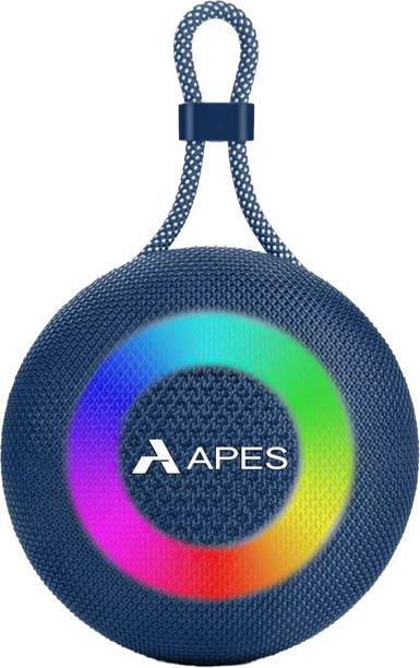 APES Beat Bluetooth Speaker,Wireless Portable Speaker,5hrs Playtime,Dynamic RGB LED's 5 W Bluetooth Speaker