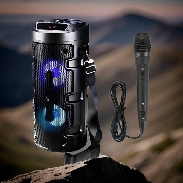 GUGGU V60_4210 Portable Bluetooth Speaker with Multi-Functionality 15 W Bluetooth Speaker
