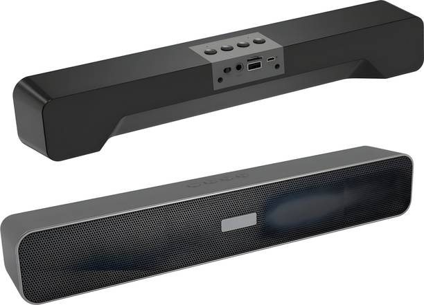 RZW Long Bar Dual-Speaker Multimedia Radio Bluetooth Audio Support TF Card/U Disk 01 16 W Bluetooth Speaker