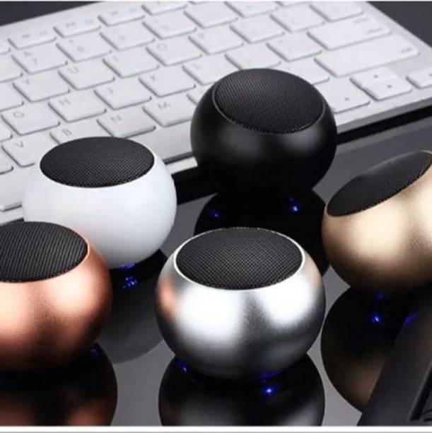 Echomate AZ_865S_M3 WIRELESS SMALL BLUETOOTH SPEAKER WITH BIG SOUND METAL ROUND BODY 5 W Bluetooth Speaker