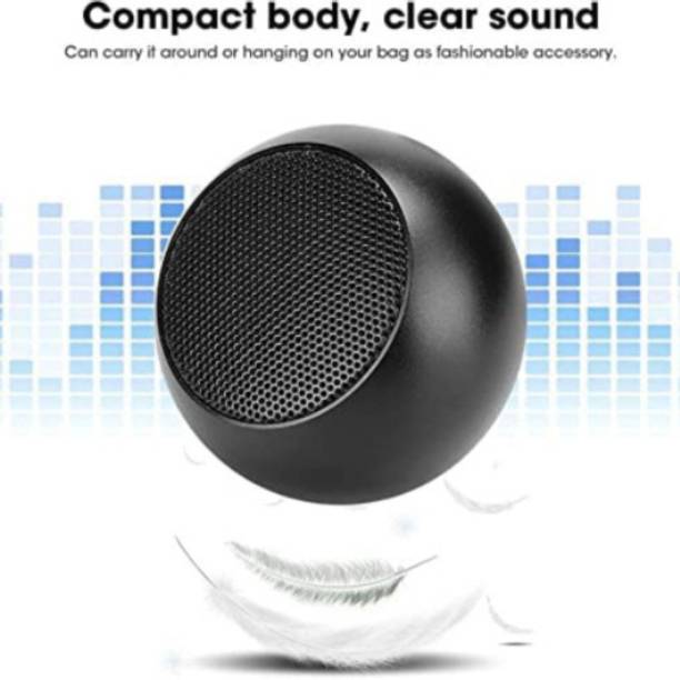 SYARA ANK_891A_M3 WIRELESS SMALL BLUETOOTH SPEAKER WITH BIG SOUND METAL ROUND BODY 48 W Bluetooth Speaker