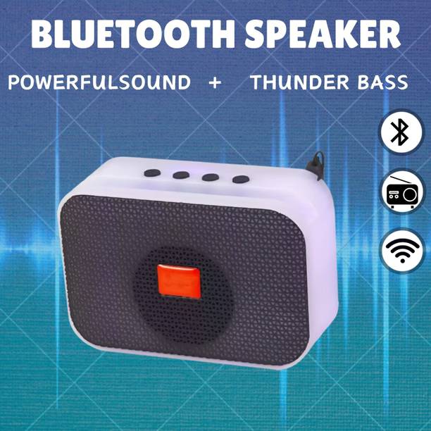Clairbell M412 Bluetooth Speaker With Deep Sound & Unique Style Support USB/FM/SD CardH466 5 W Bluetooth Speaker