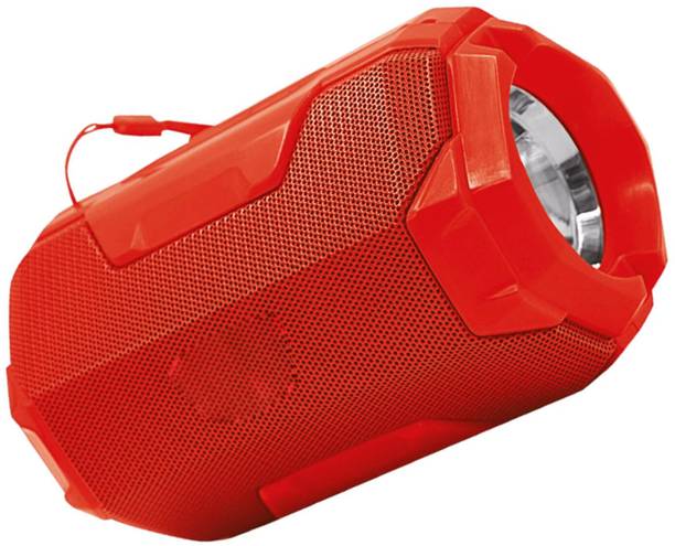 Techpunch Bluetooth Speaker Up to 8 Hours Play Time, Built in with FM LED Torch 10 W Bluetooth Speaker