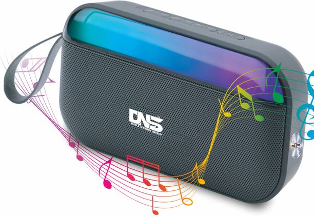 Daily Needs Shop Rechargeable Bluetooth Speaker Wireless With RGB Light TF Card/USB/Voice Calling 5 W Bluetooth Speaker