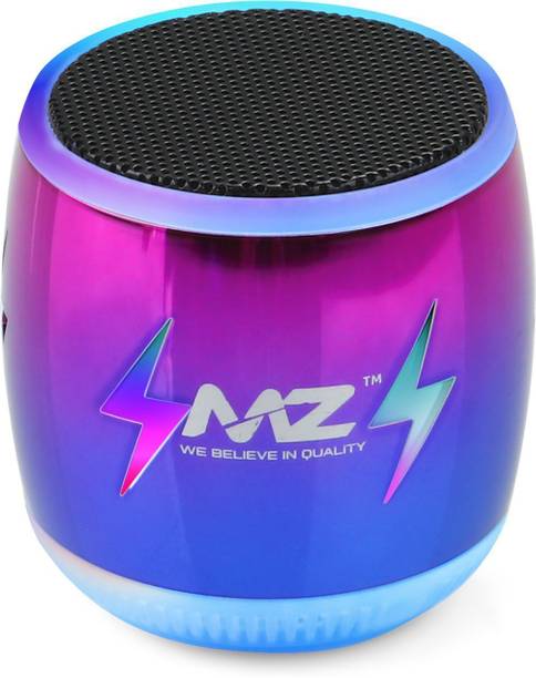 MZ S7 (PORTABLE BLUETOOTH MINI SPEAKER) Dynamic Metal Sound With LED Ring 5 W Bluetooth Speaker