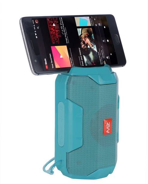 MZ 206 (PORTABLE BLUETOOTH SPEAKER) Dynamic Thunder Sound With High Bass, Mobile Stand, Built-In Torch 10 W Bluetooth Speaker