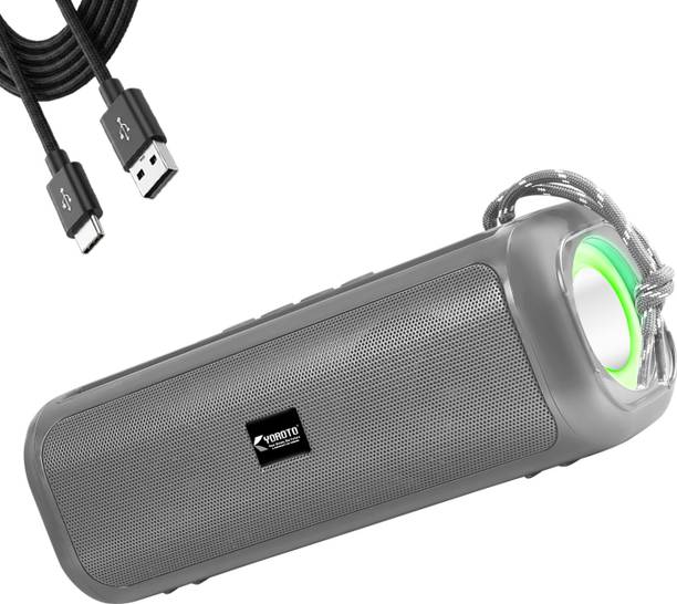 YOROTO Wireless Speaker With RGB Light, Superior Sound Resonant Bass 16 W Bluetooth Speaker