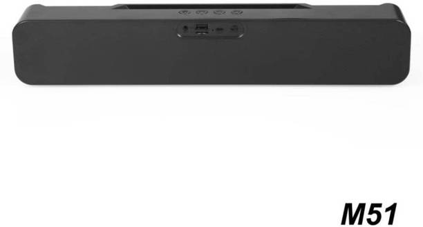 GUGGU A01_M51 Wireless Bluetooth Desktop Soundbar: 48W, AUX & SD Card Slot 48 W Bluetooth Speaker
