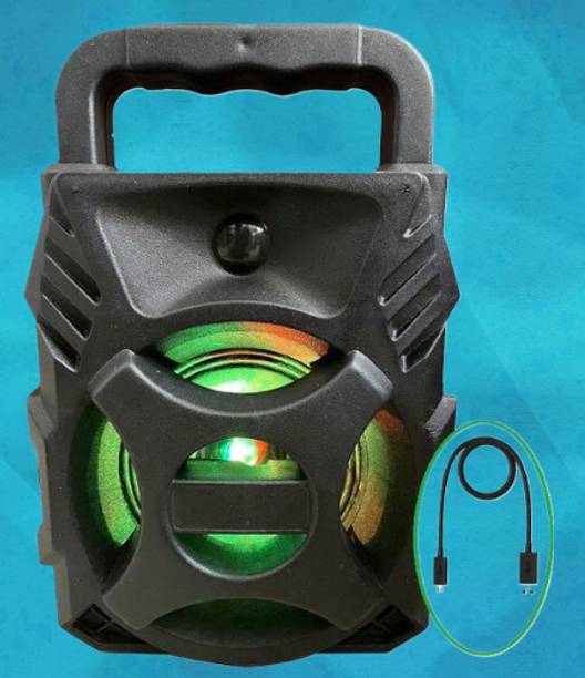 GUGGU MG KING_4510W Bluetooth Tower Speaker with LED Lights & USB Recharge 15 W Bluetooth Speaker