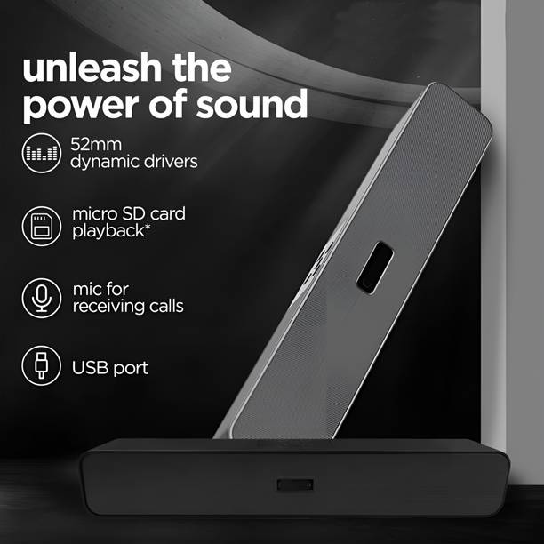 BVEXO High Sound Quality tv Sound Bar with detachable subwoofer SoundBar surround 20 W Bluetooth Speaker