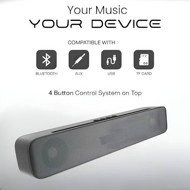 ZXTMUZK Dual-Speaker Multimedia Radio Bluetooth Audio Support TF Card/U Disk 10 W 10 W Bluetooth Gaming Speaker