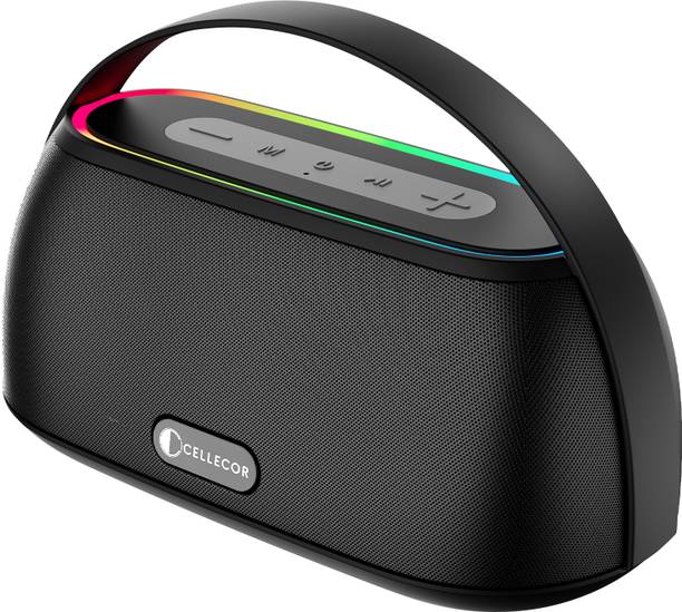 Cellecor CLB-60 | 10 Hr Playtime | BT-v5.3 | 2600mAH | Water Resistant 10 W Bluetooth Speaker